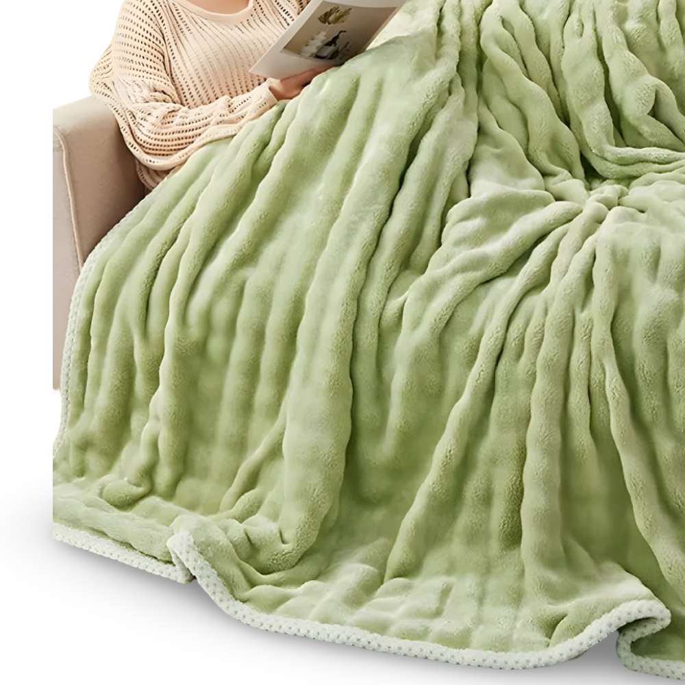 Mjuk Plysch Vinter Mysfilt - Ultra-mjuk, Bekväm Komfort för Kalla Nätter