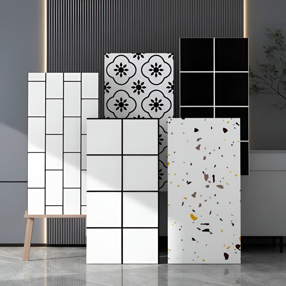 GlossyLux Väggpaneler - Vattentät, Självhäftande PVC Panel för Väggmontering