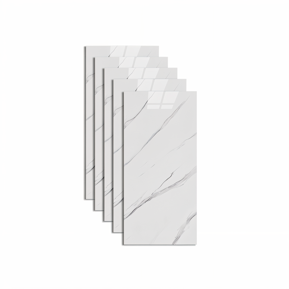 GlossyLux Väggpaneler - Vattentät, Självhäftande PVC Panel för Väggmontering