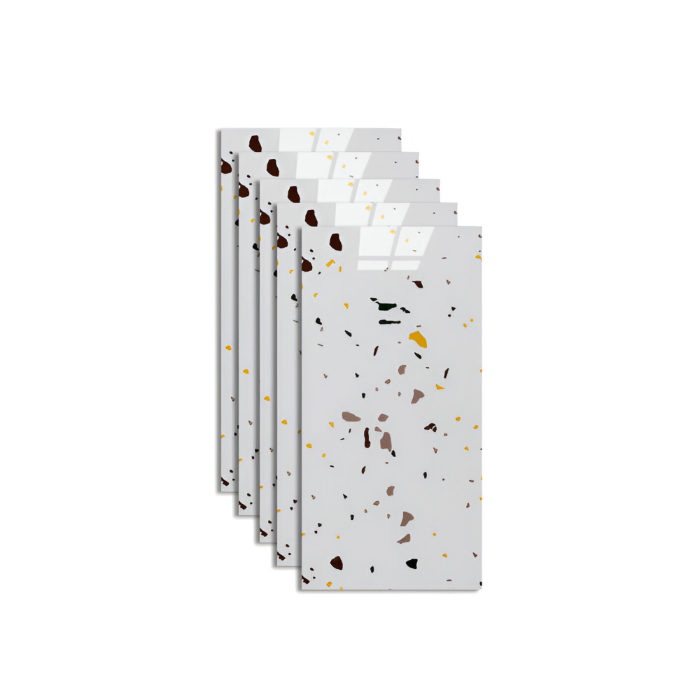 GlossyLux Väggpaneler - Vattentät, Självhäftande PVC Panel för Väggmontering