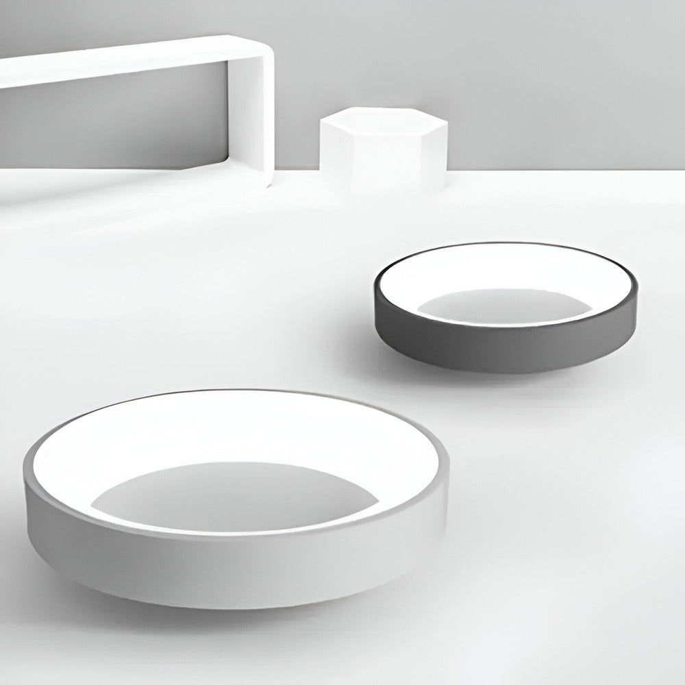Halo Shine - Rund LED-Taklampa - Taklampa för Utanpåliggande Montering