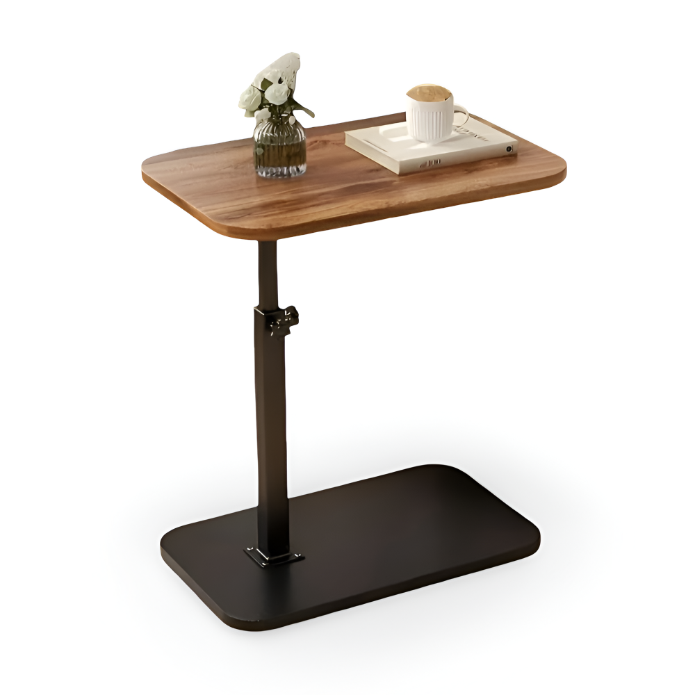 Höj- och sänkbar Modern Sidobord med Träskiva
