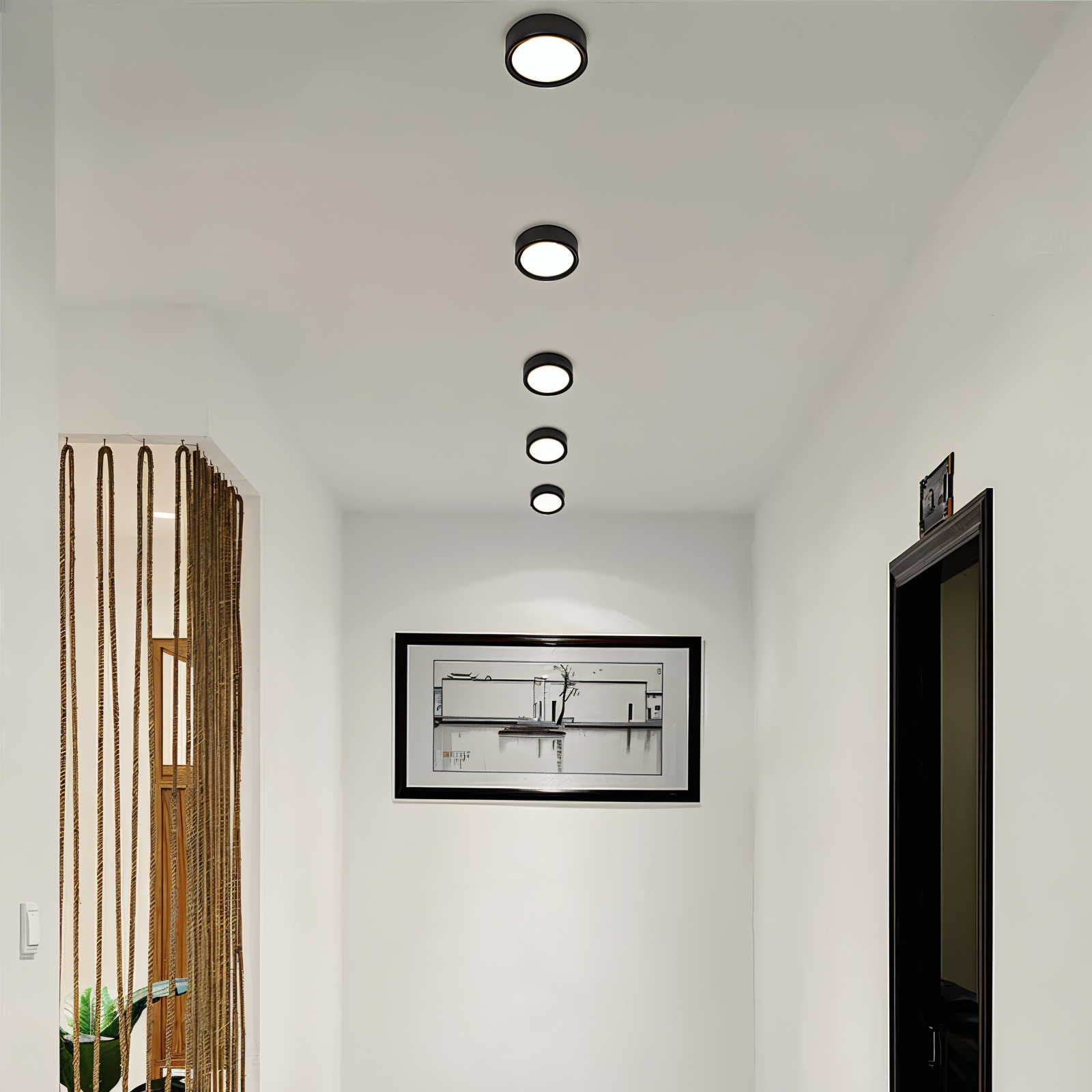 AluminBeam - Ultra Slim Runda LED Taklampa