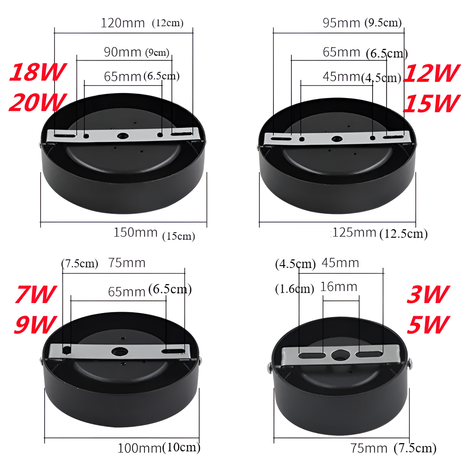 AluminBeam - Ultra Slim Runda LED Taklampa