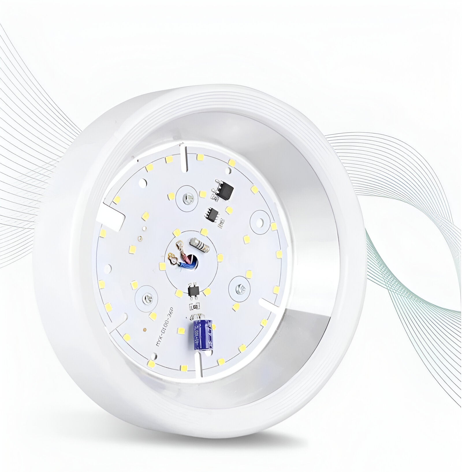 AluminBeam - Ultra Slim Runda LED Taklampa