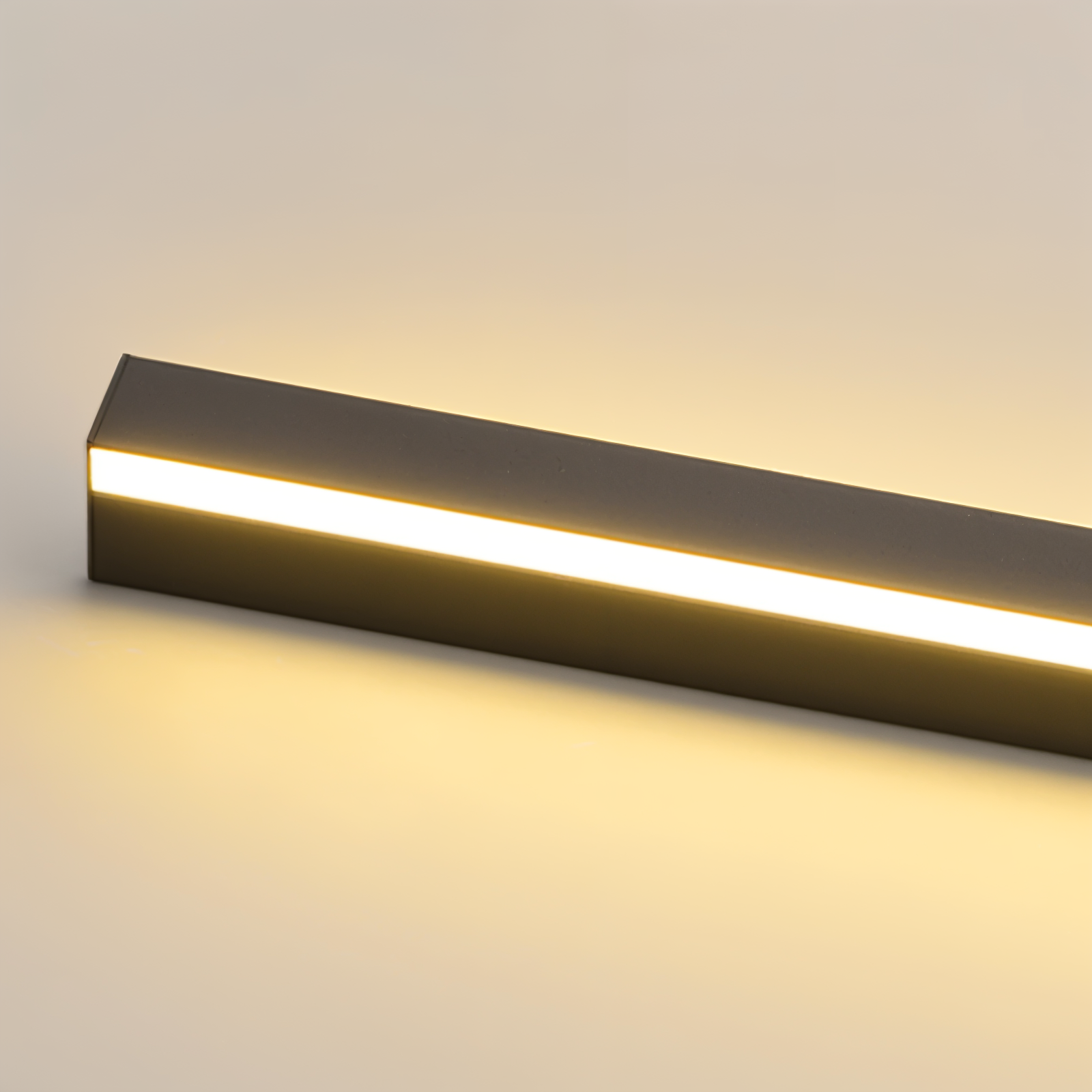 Strip Wandleuchte - Svart Vit Linjär Vägglampa - IP65 Vägglampa Design - Inomhus Utomhus LED Vägglampor