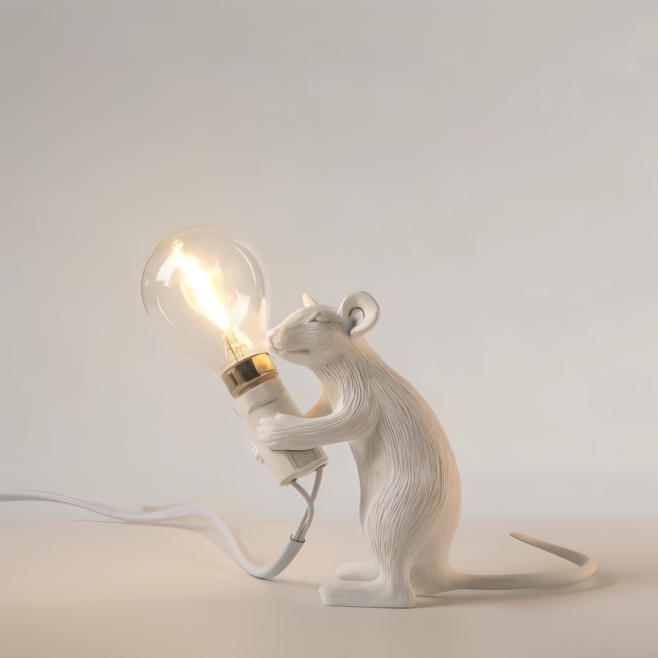 ChicMouse Bordslampa - Vintage Skrivbordslampa för Skrivbord