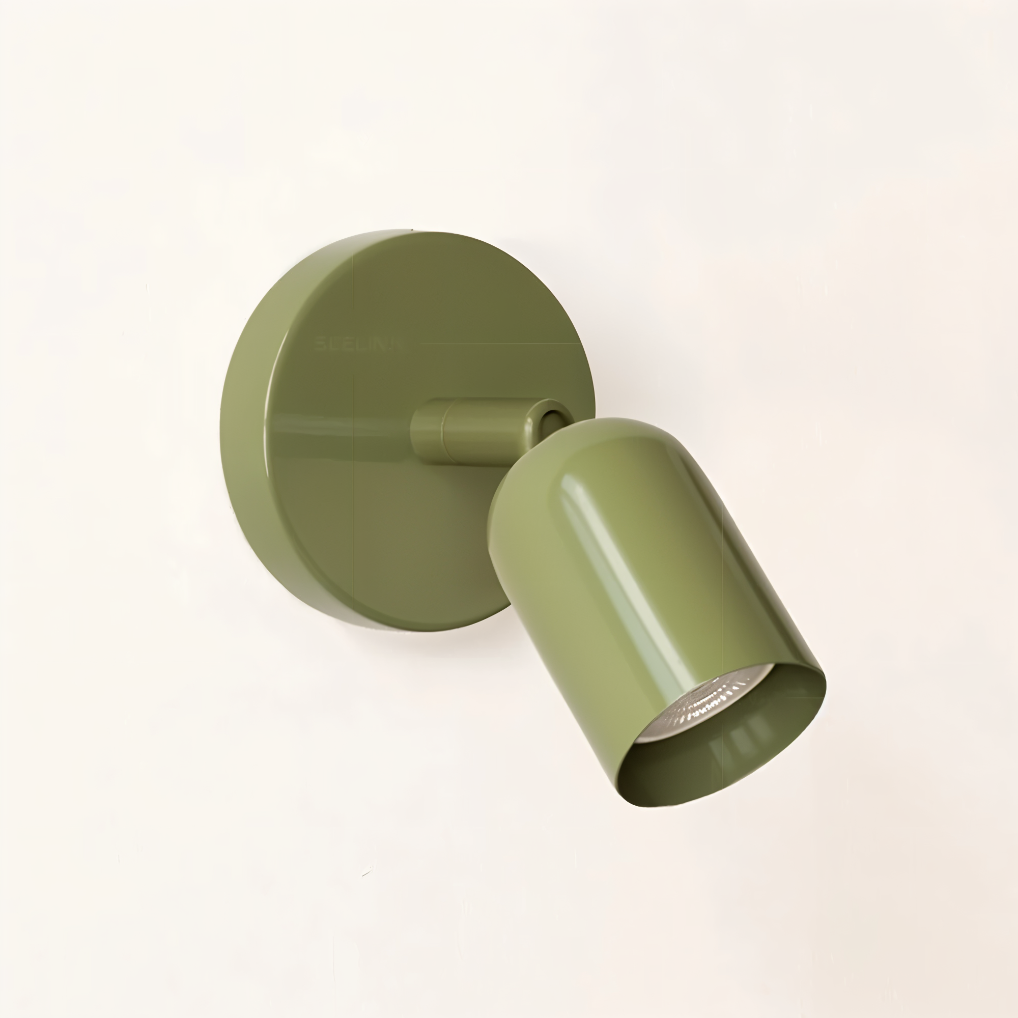 DownDazz Vägglampa - Färgglad Halvcylindrisk Macaron Vägglampa - Minimalistiska LED Vägglampor