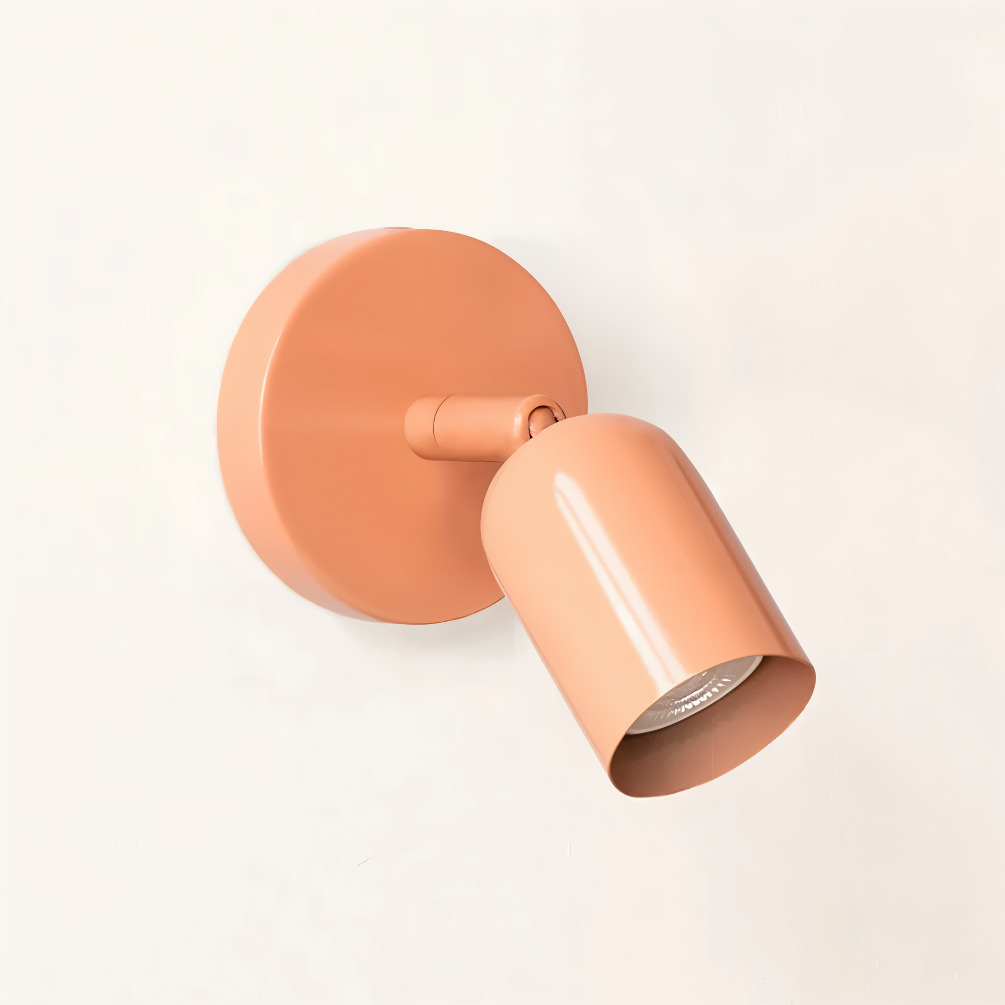 DownDazz Vägglampa - Färgglad Halvcylindrisk Macaron Vägglampa - Minimalistiska LED Vägglampor