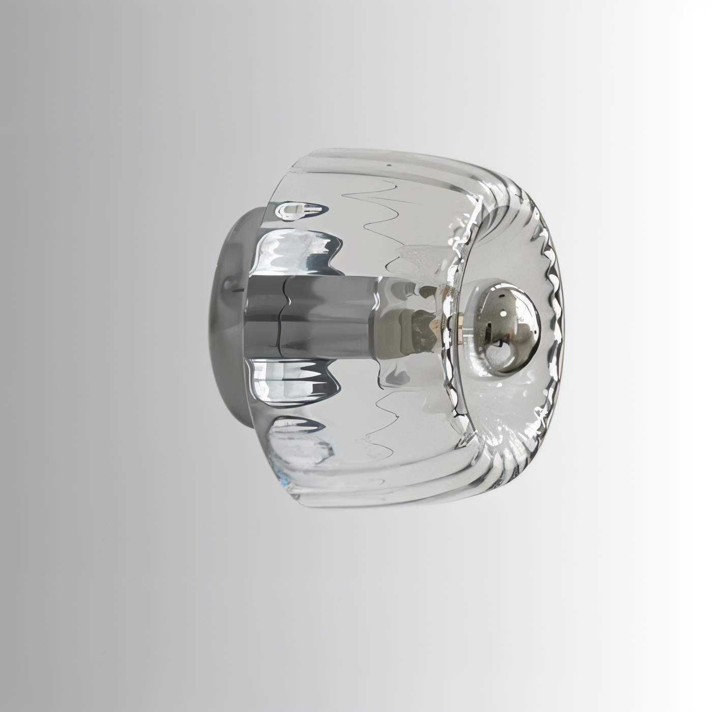 KnobRay Vägglampa - Ribbad Glasvägglampa - Bauhaus Vägglampa