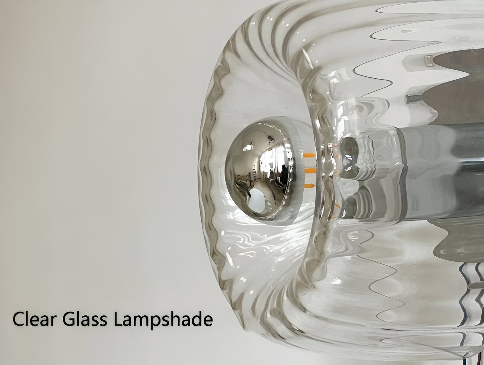 KnobRay Vägglampa - Ribbad Glasvägglampa - Bauhaus Vägglampa