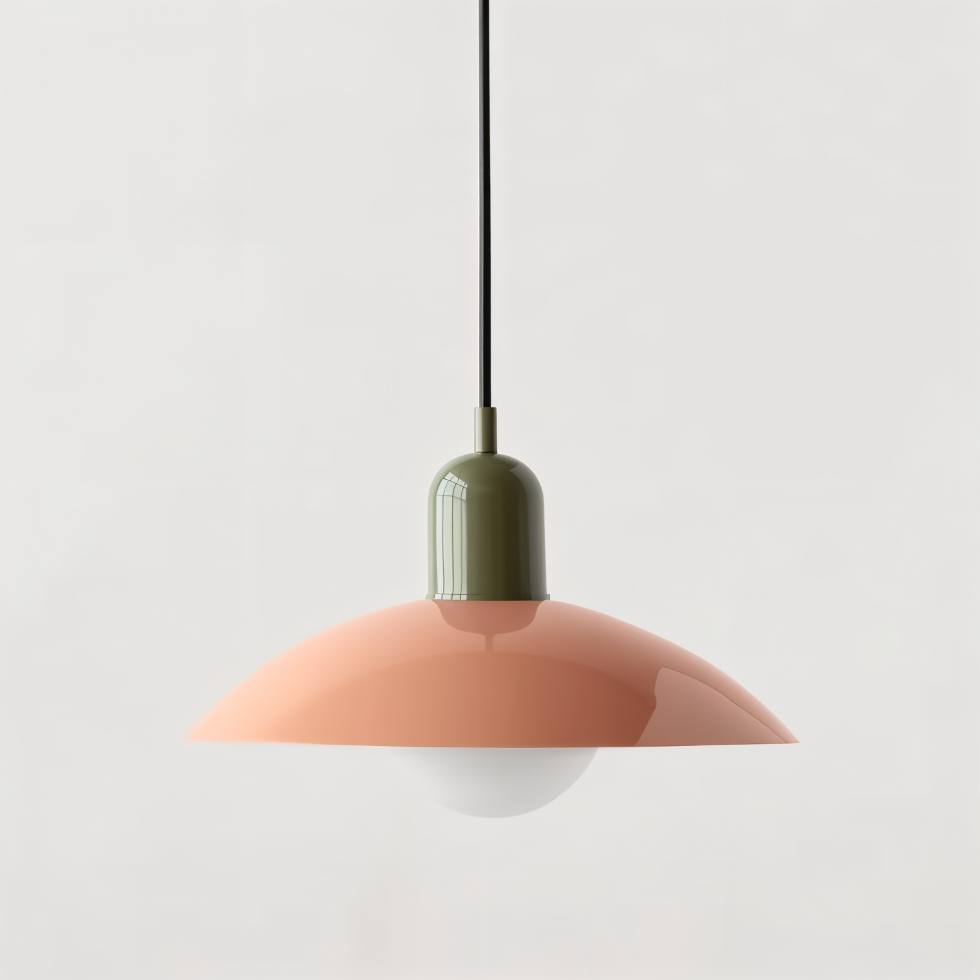 Macaron Pop Pendellampa - Livlig Bauhaus Kuppel Hänglampa