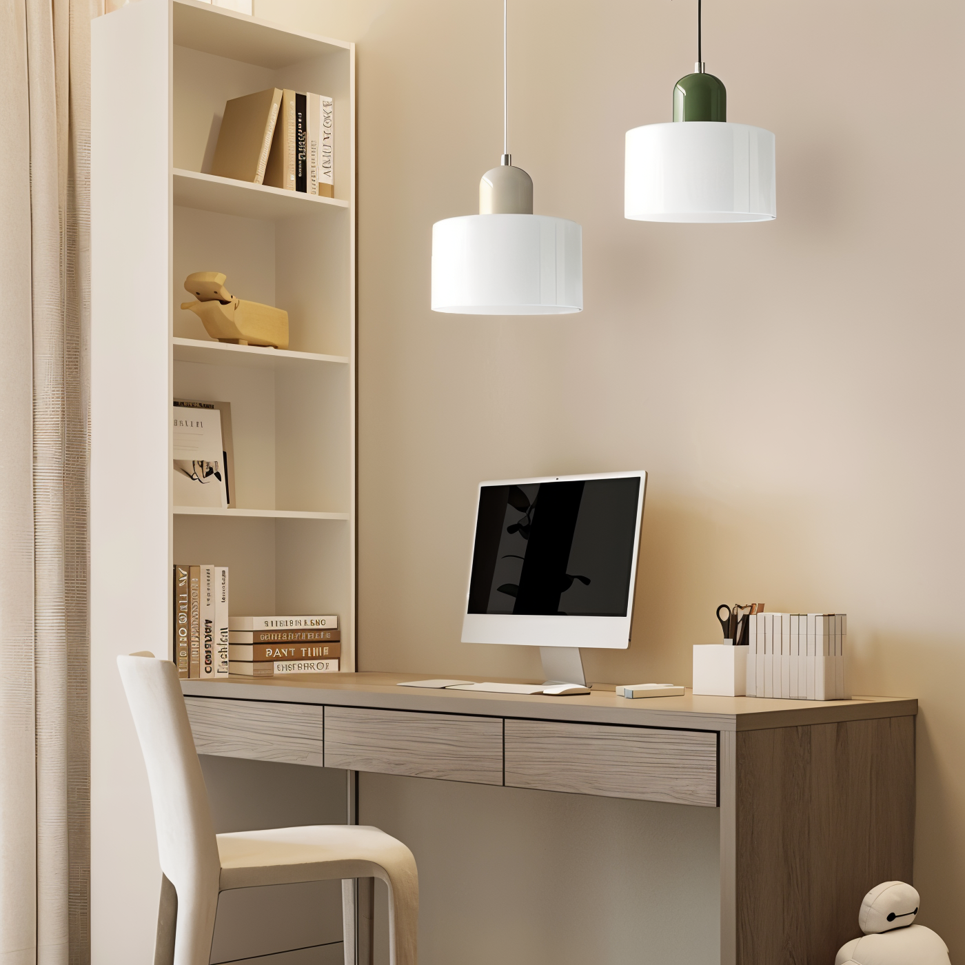 RadiantCyl Pendellampa - Färgglad Mini Cylindrisk Glas Hänglampa