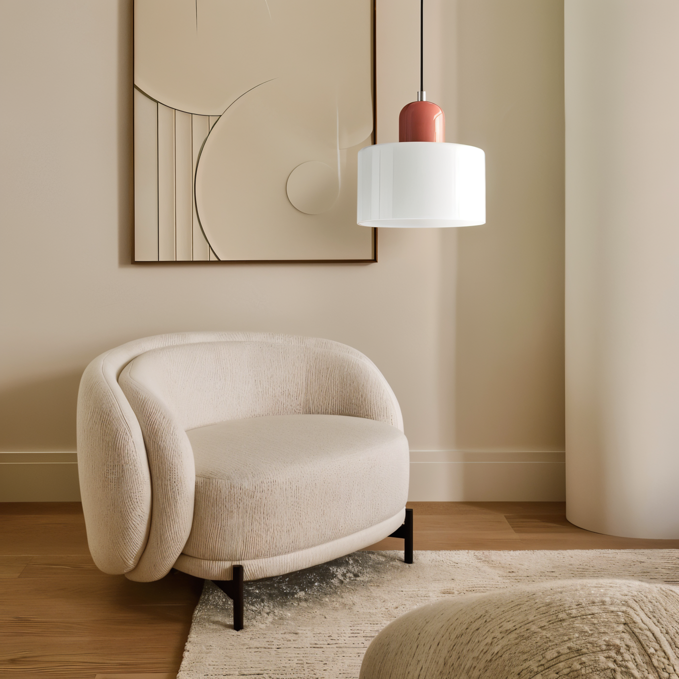 RadiantCyl Pendellampa - Färgglad Mini Cylindrisk Glas Hänglampa