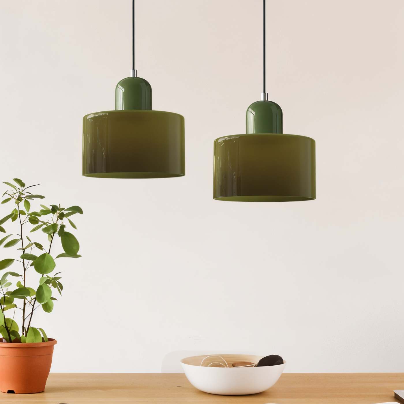 RadiantCyl Pendellampa - Färgglad Mini Cylindrisk Glas Hänglampa