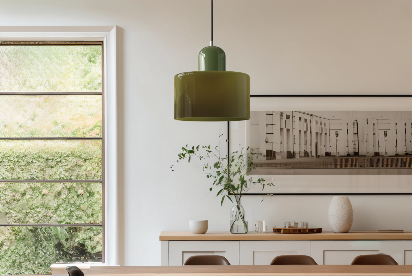 RadiantCyl Pendellampa - Färgglad Mini Cylindrisk Glas Hänglampa