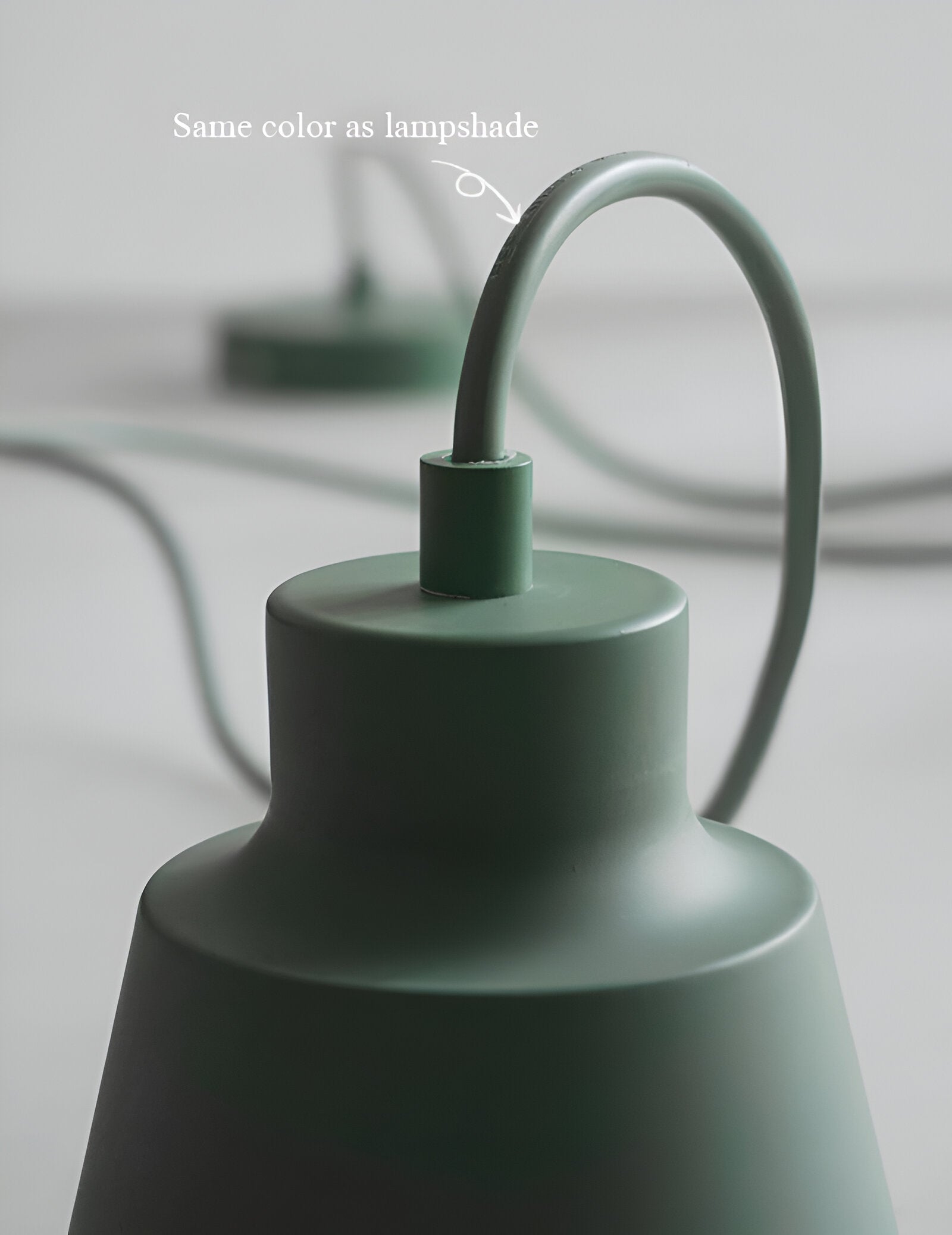 Scandi Pendellampa - Nordiskt trä & metall Macaron LED Hänglampa