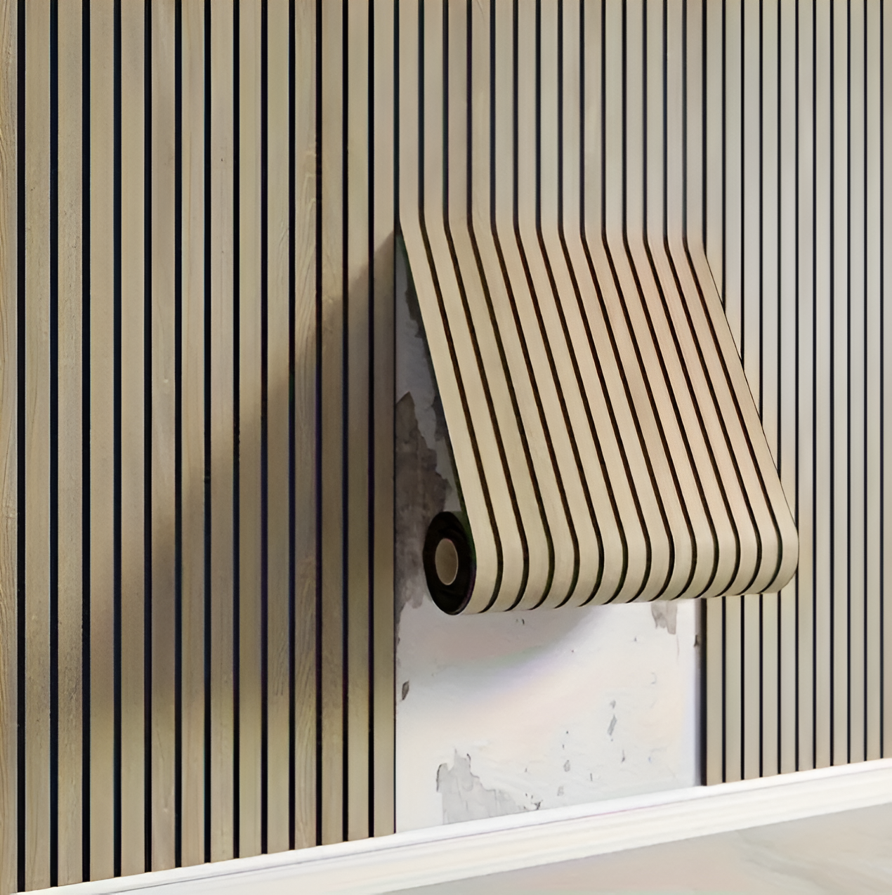 3D Akupanel - Dekorativa självhäftande väggpaneler i 3D PVC