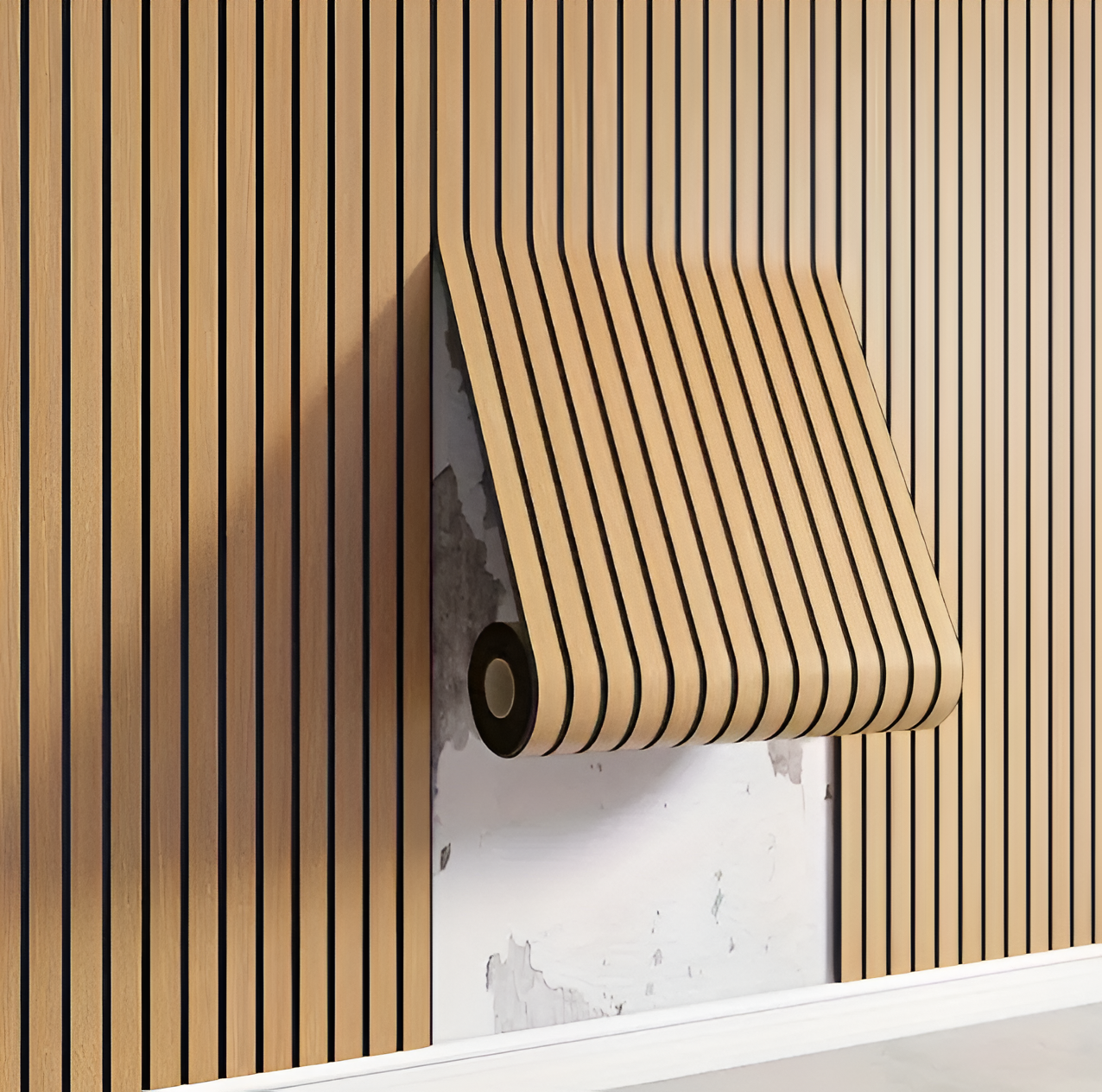 3D Akupanel - Dekorativa självhäftande väggpaneler i 3D PVC