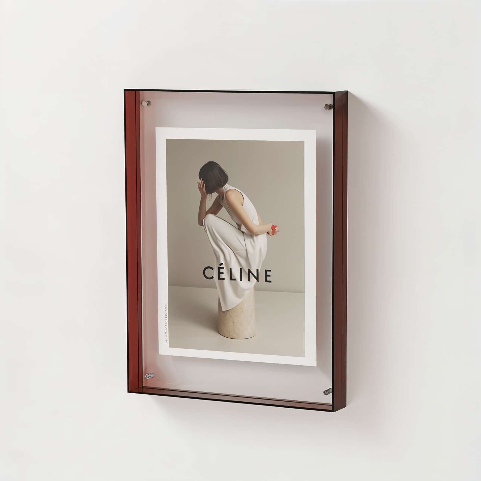 VividAcryl – Neon-Acryl-Fotoram i 80-talsstil