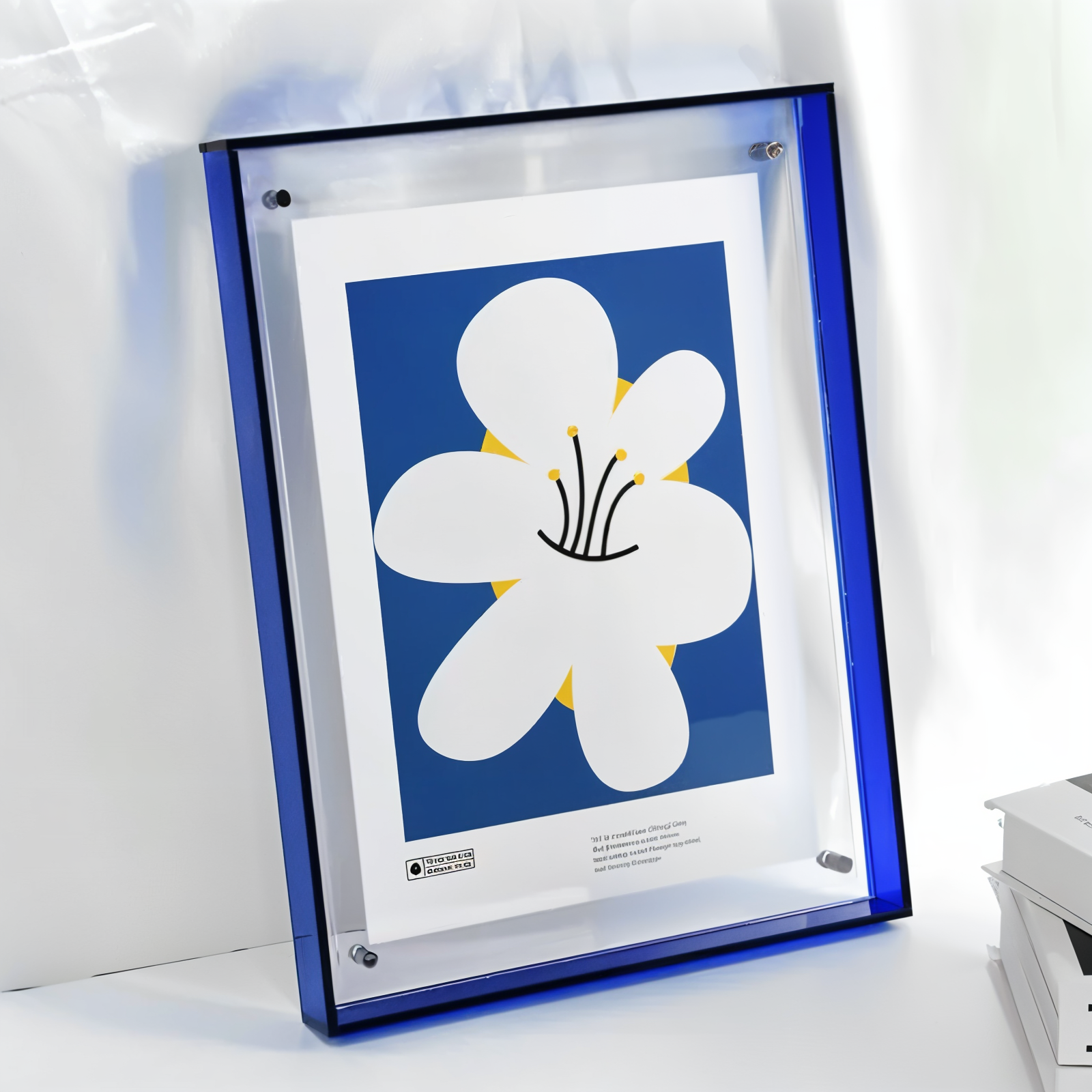 VividAcryl – Neon-Acryl-Fotoram i 80-talsstil