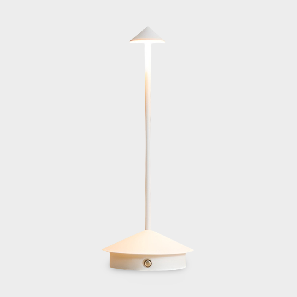 IllumeCone Bordslampa - Trådlös, Dimbar, Vattentålig Skrivbordslampa