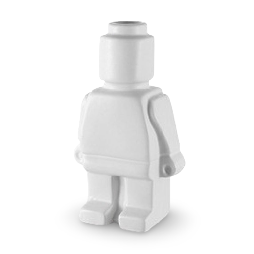 Innovativa Murade Växtkärl i Robotdesign - Dekorativ Lego Ornament för Inomhus- och Utomhusbruk