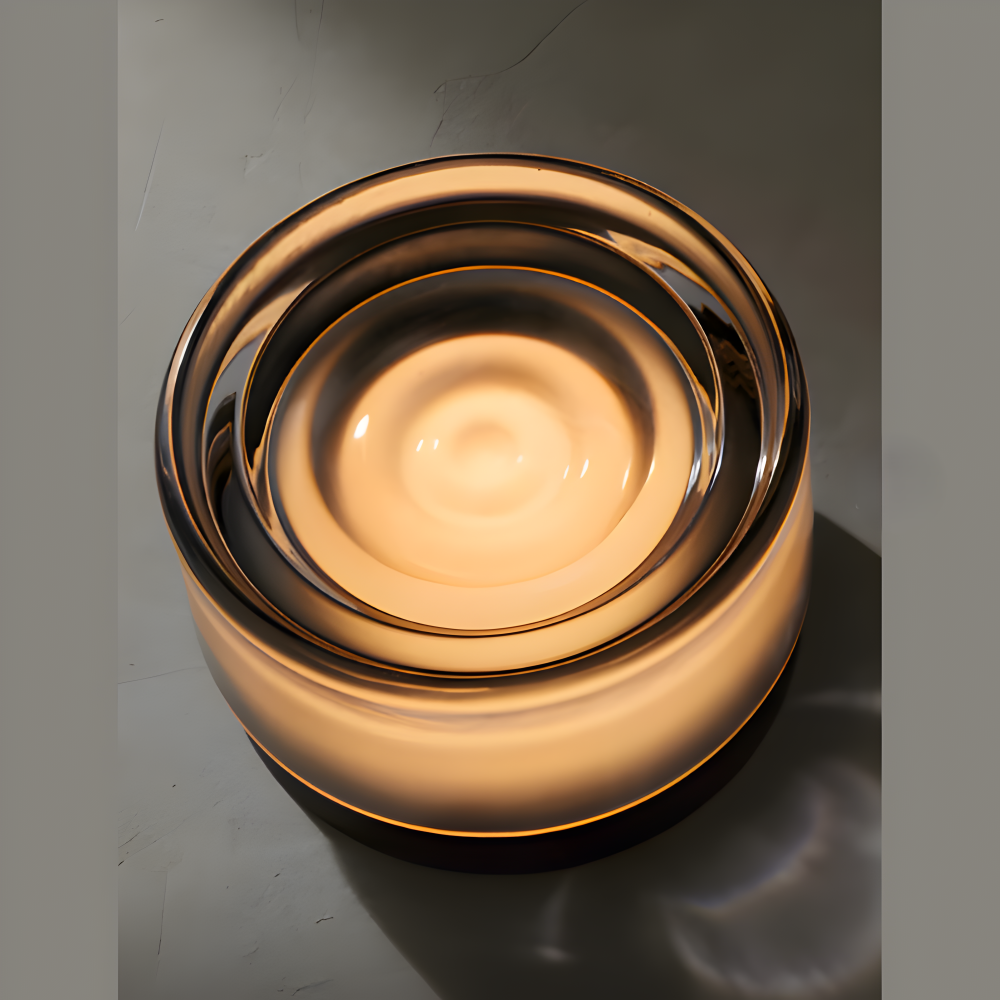Jelly Gleam - Lyxig vägglampa i nordisk gelé med LED-ljus
