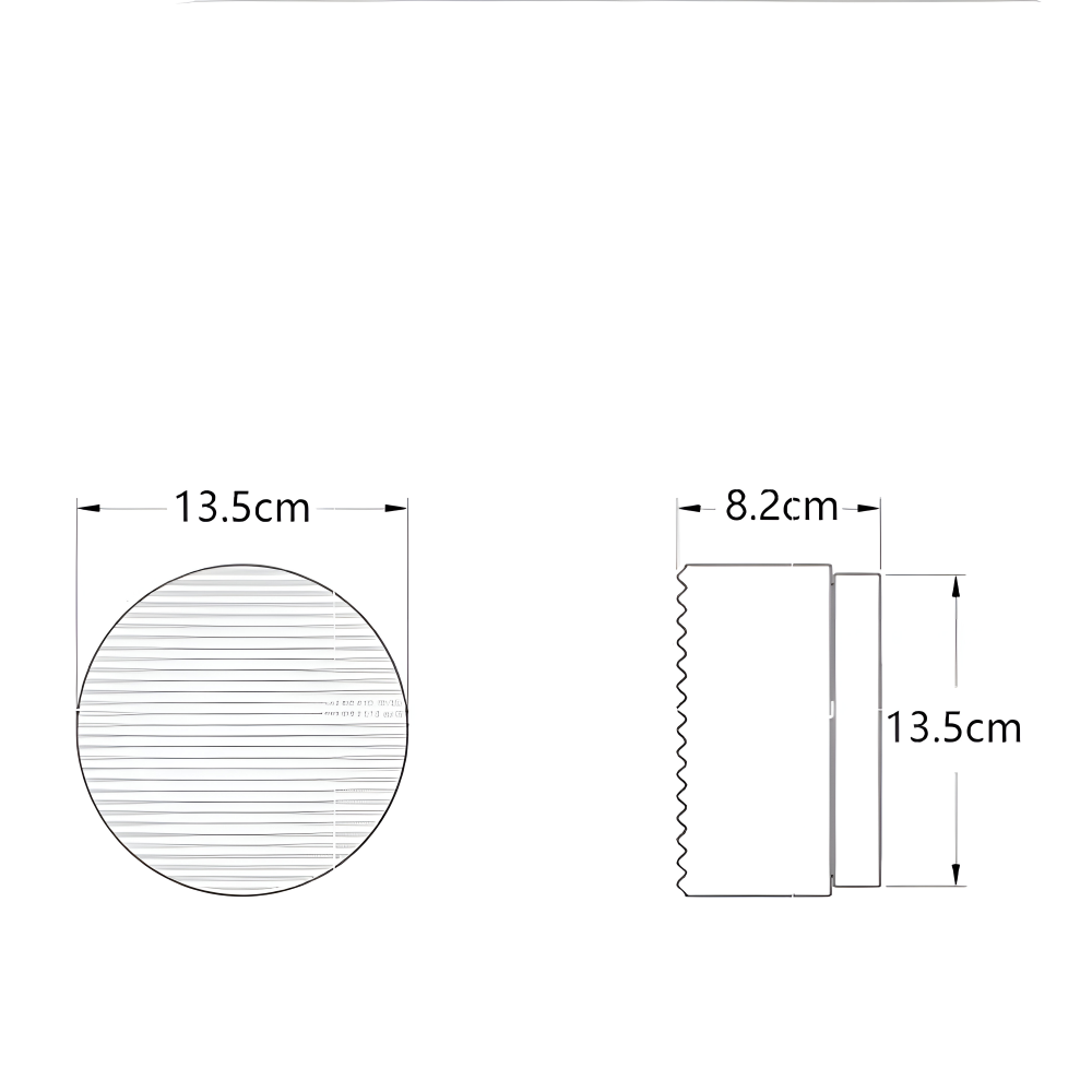 Jelly Gleam Ribbed - Minimalistiska Krispiga Vägglampor - Bärnsten Vit Rund Vägglampa