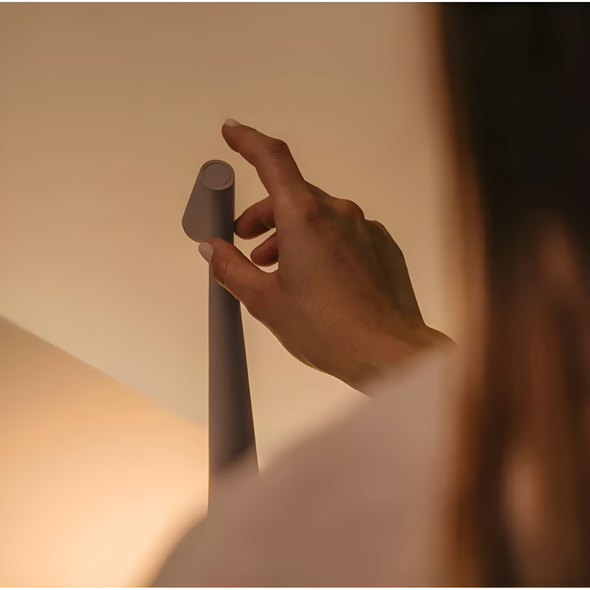 Trådlös LED-bordslampa 35/45 cm – dimbar, modern design, många färger