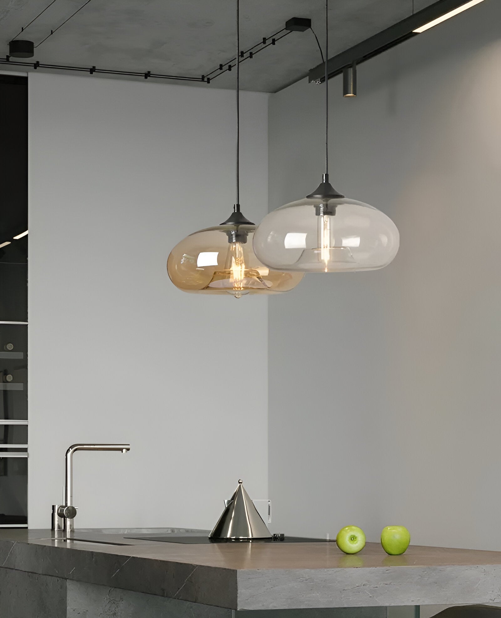 LivelyPop Taklampa - Dekorativa Vintage Glas Hänglampor