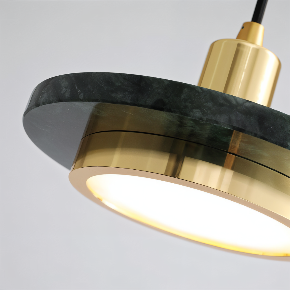 LuMetal Pendellampa - Enkelhuvud Lagerad Rund LED Hänglampa