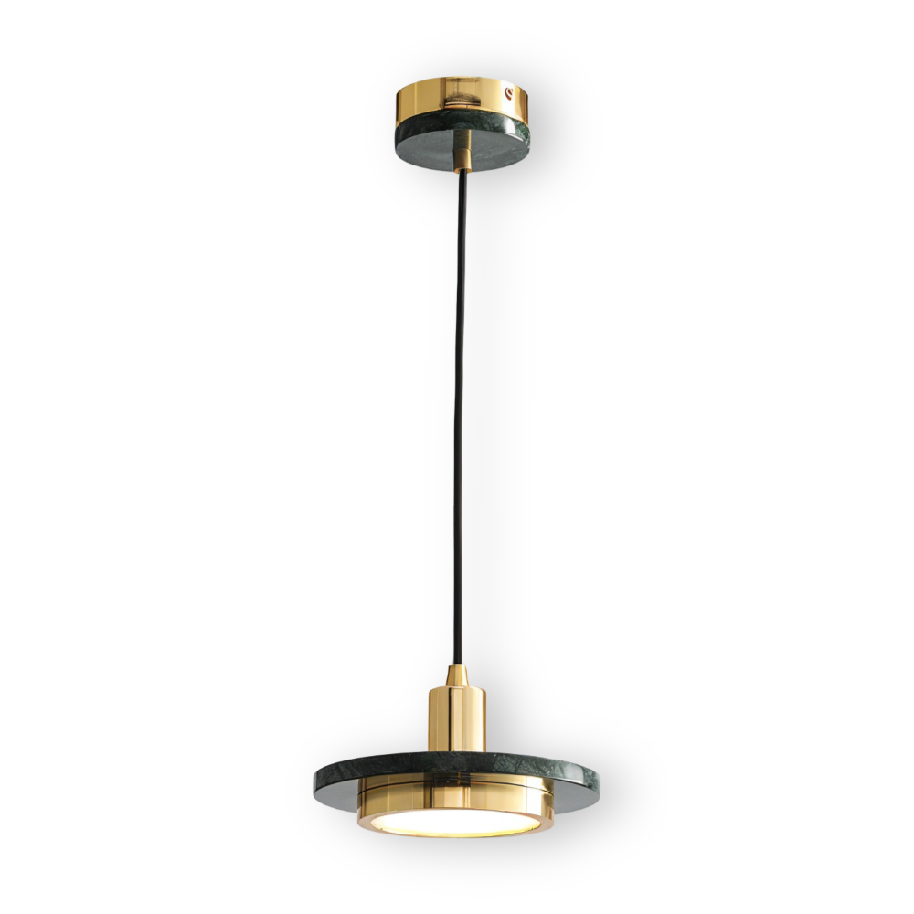 LuMetal Pendellampa - Enkelhuvud Lagerad Rund LED Hänglampa