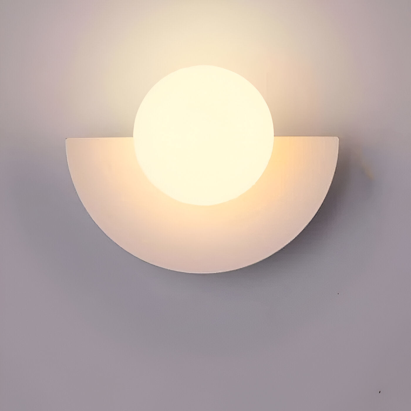 LumiSphere Licht - Kulbelysning - Moderna Vägglampor - Plug-in Vägglampor - Vägglampa med Lampetter