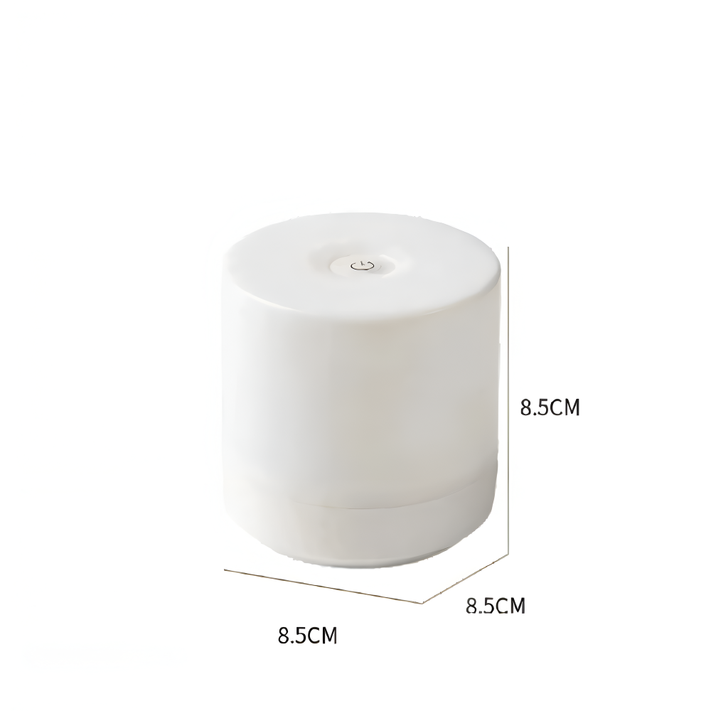 LuminoTap - USB Drivet Cylindriskt Mini Nattljus - Lampa med Touch Dimmer