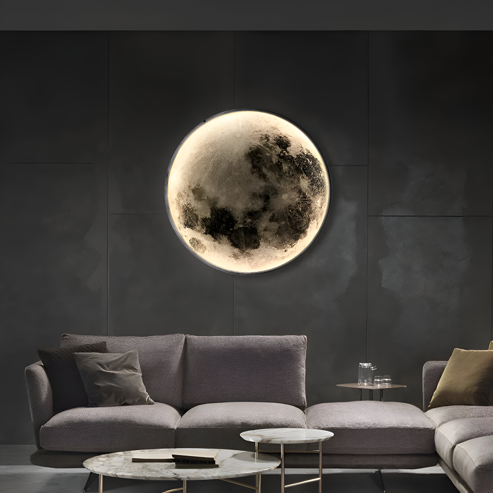 Lunar 3D-Månevägglampa - Justerbar och dimbar Månevägglampa