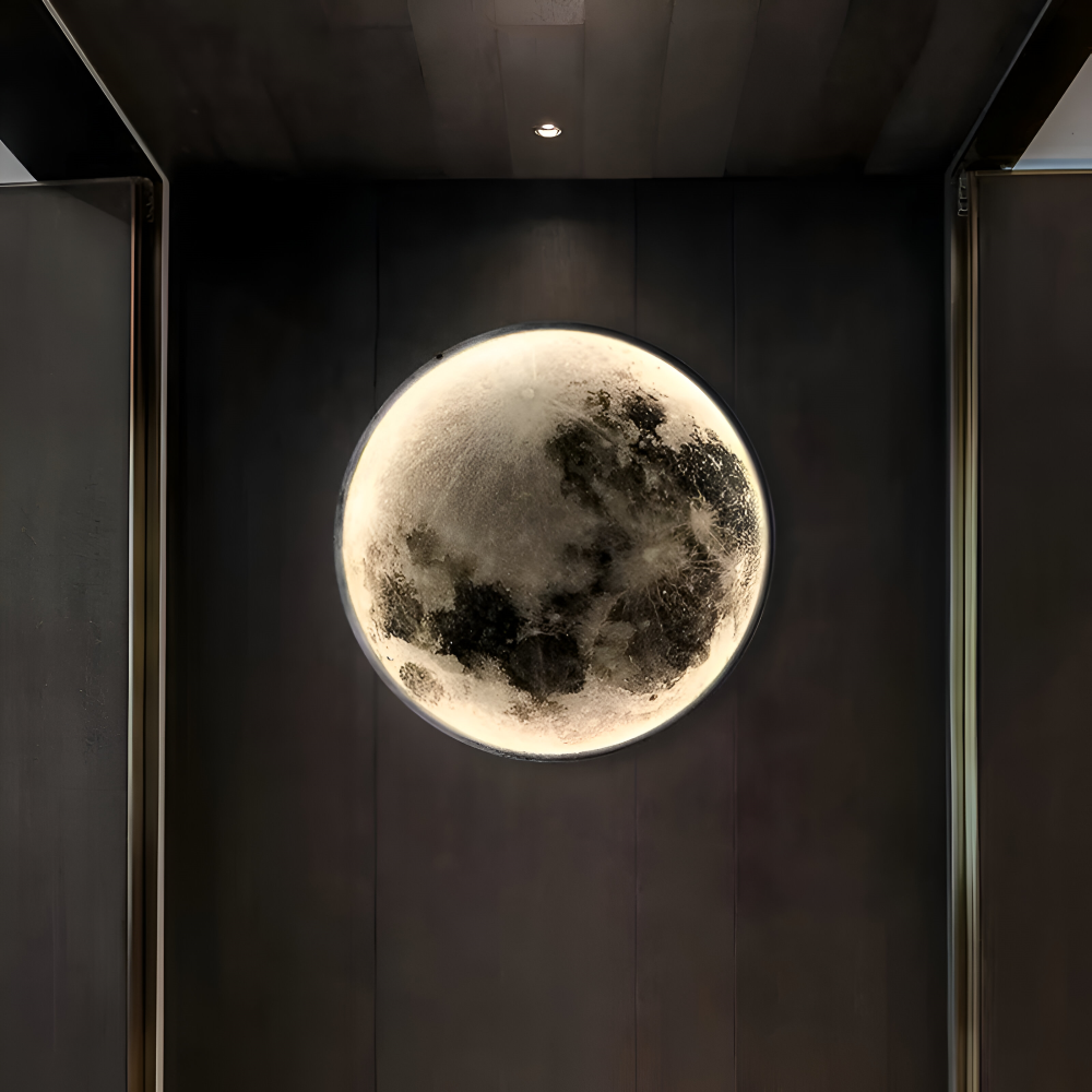 Lunar 3D-Månevägglampa - Justerbar och dimbar Månevägglampa
