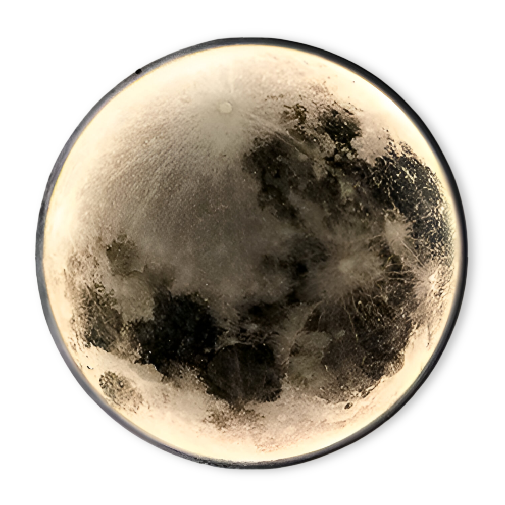 Lunar 3D-Månevägglampa - Justerbar och dimbar Månevägglampa