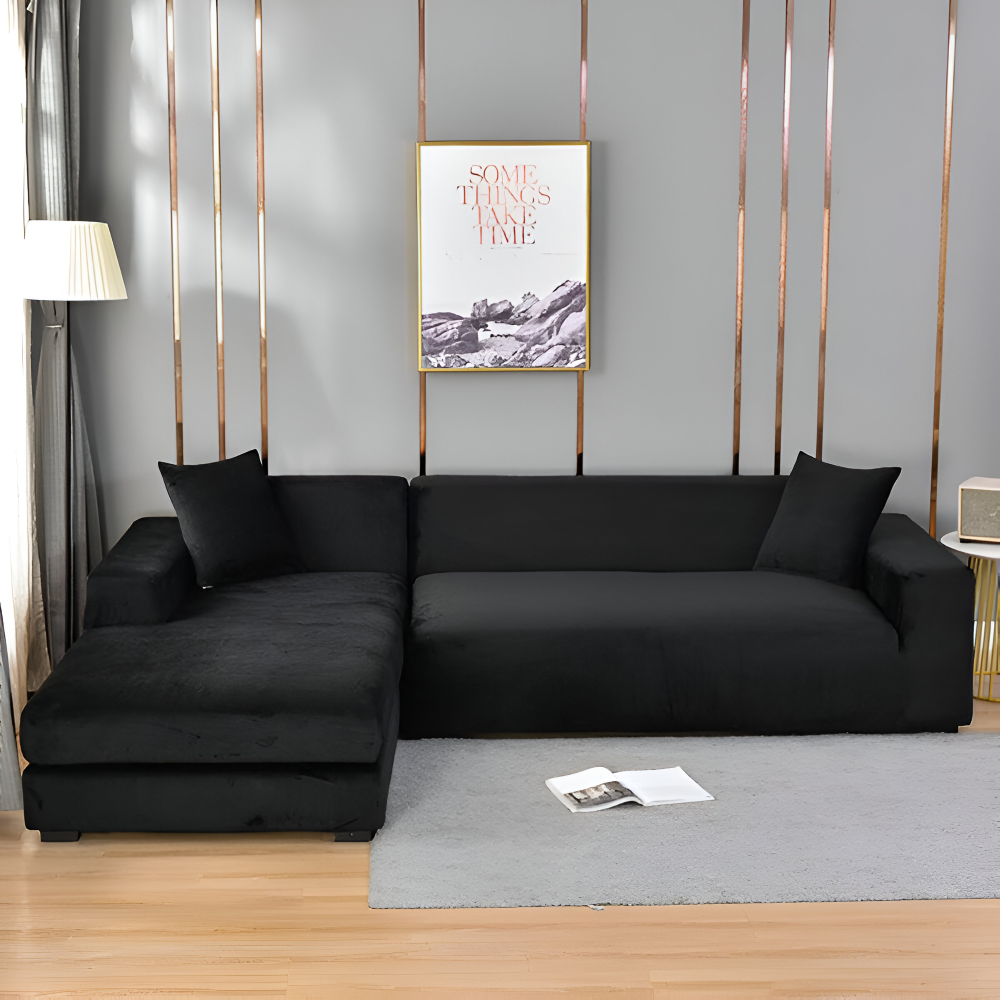 LuxuriFit Sofföverdrag - Mjukt, Elastiskt och Elegant Överdrag för Soffan