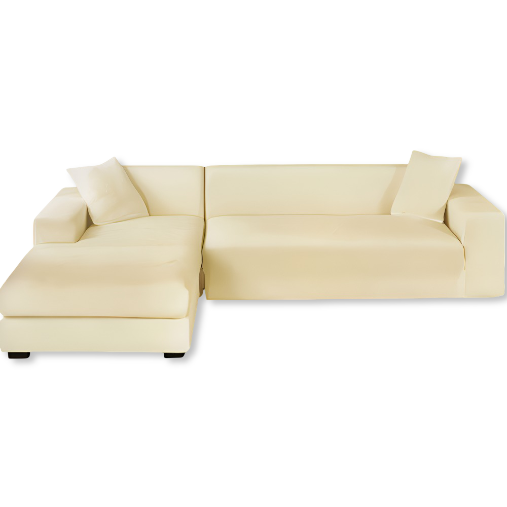 LuxuriFit Sofföverdrag - Mjukt, Elastiskt och Elegant Överdrag för Soffan