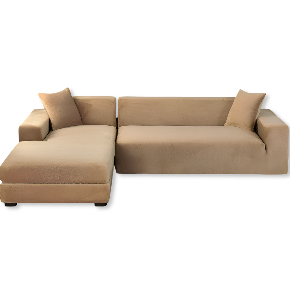 LuxuriFit Sofföverdrag - Mjukt, Elastiskt och Elegant Överdrag för Soffan