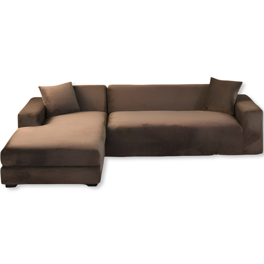 LuxuriFit Sofföverdrag - Mjukt, Elastiskt och Elegant Överdrag för Soffan
