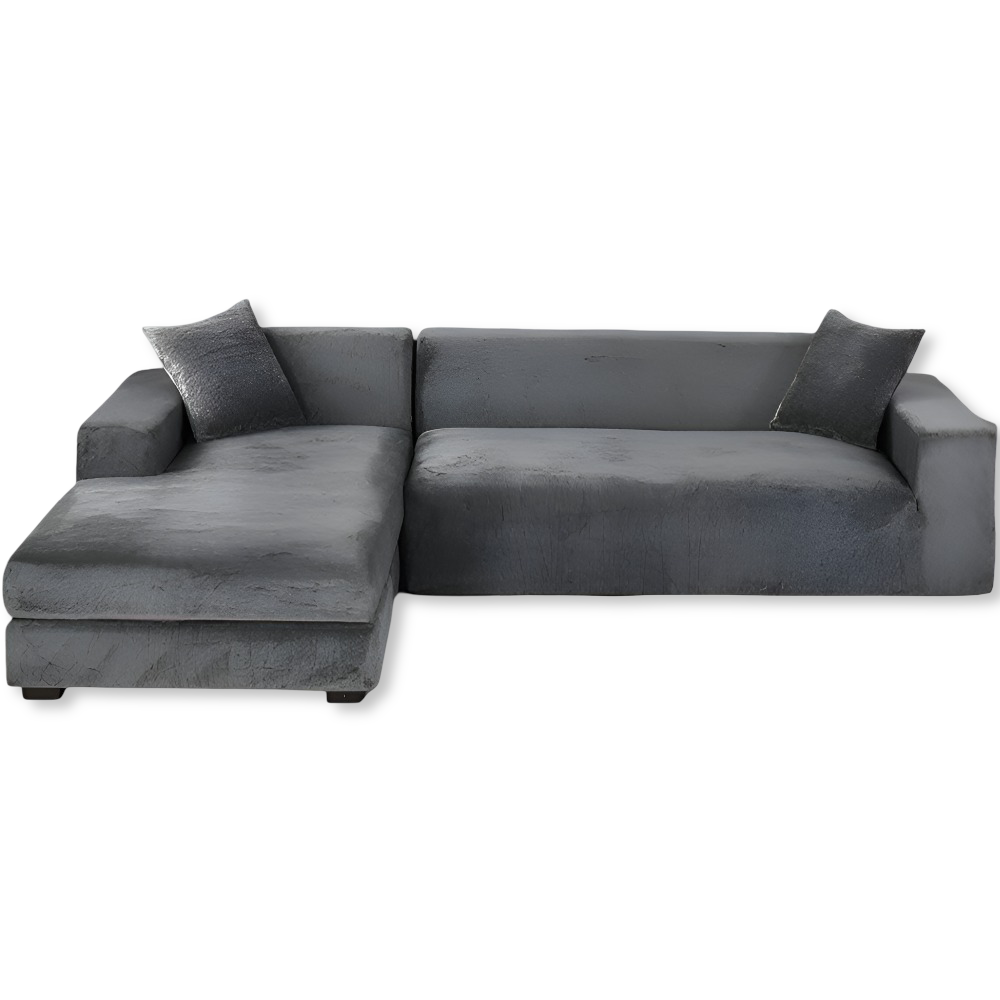 LuxuriFit Sofföverdrag - Mjukt, Elastiskt och Elegant Överdrag för Soffan
