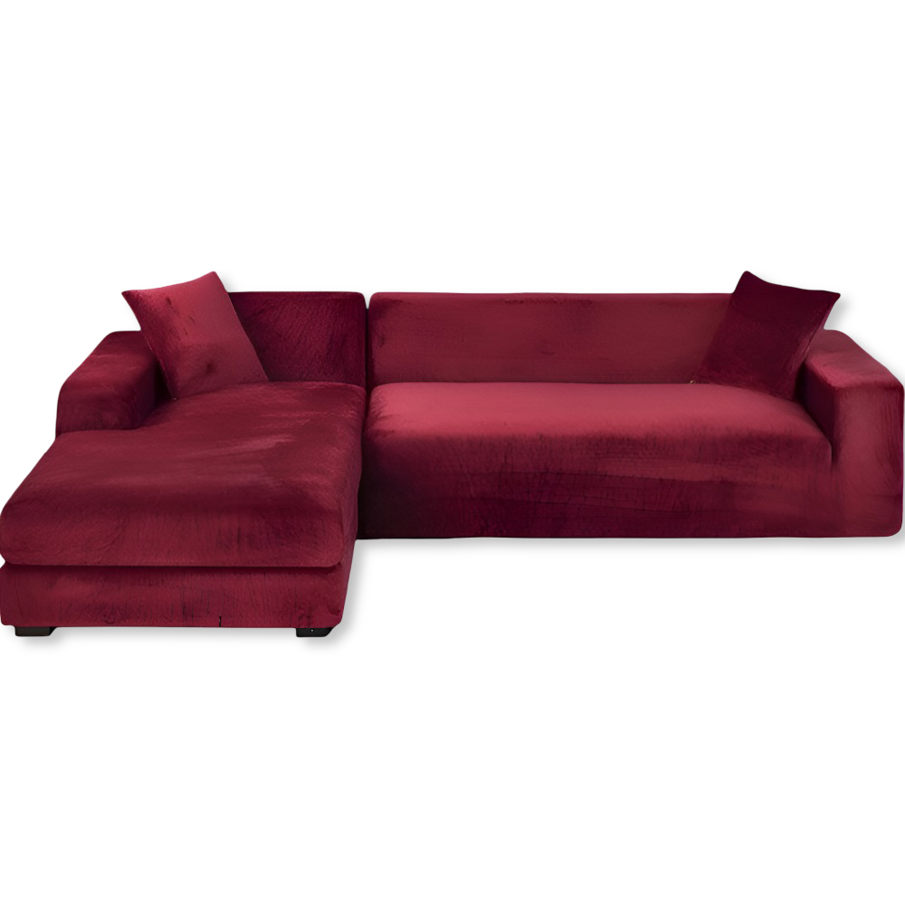 LuxuriFit Sofföverdrag - Mjukt, Elastiskt och Elegant Överdrag för Soffan