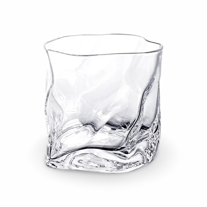 Lyxigt handgjort whiskyglasset - Vridna glas för whisky och cocktails, 200 ml, 2/4/6 delar 8