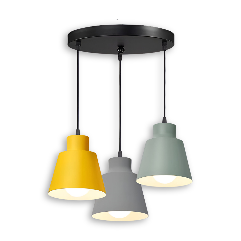 MacaronHue Pendellampa - Minimalistisk E27 LED Nordisk Hänglampa