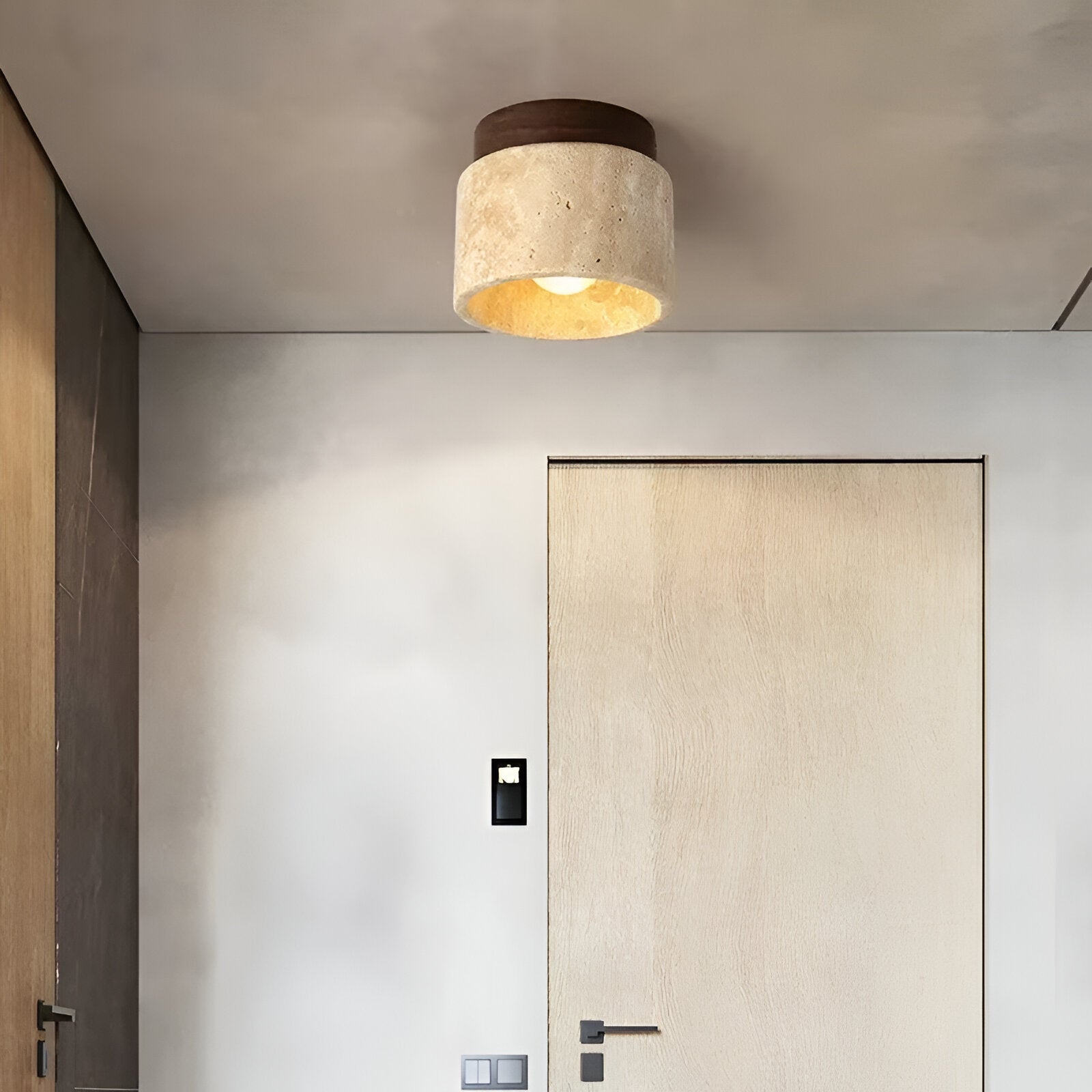 MarWood Taklampa - Travertin Taklampa - Infälld Spotlight