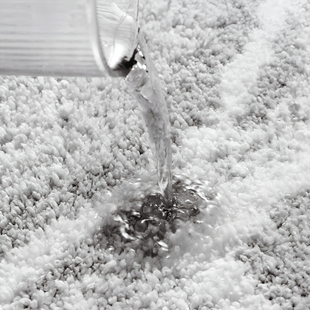 Marmor Design Plüsch Rutschfeste Badematte - Absorbent Polyester Rektangulär Badrug