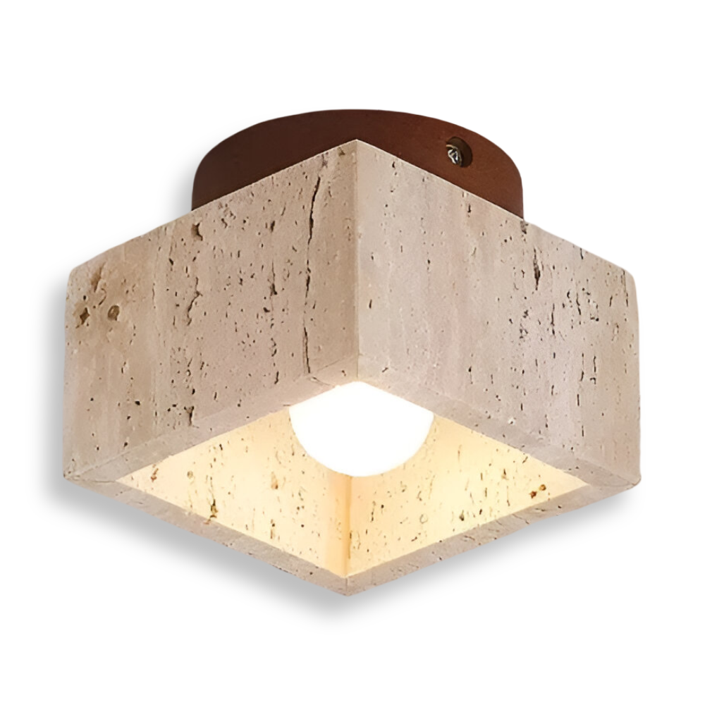 MarWood Taklampa - Travertin Taklampa - Infälld Spotlight