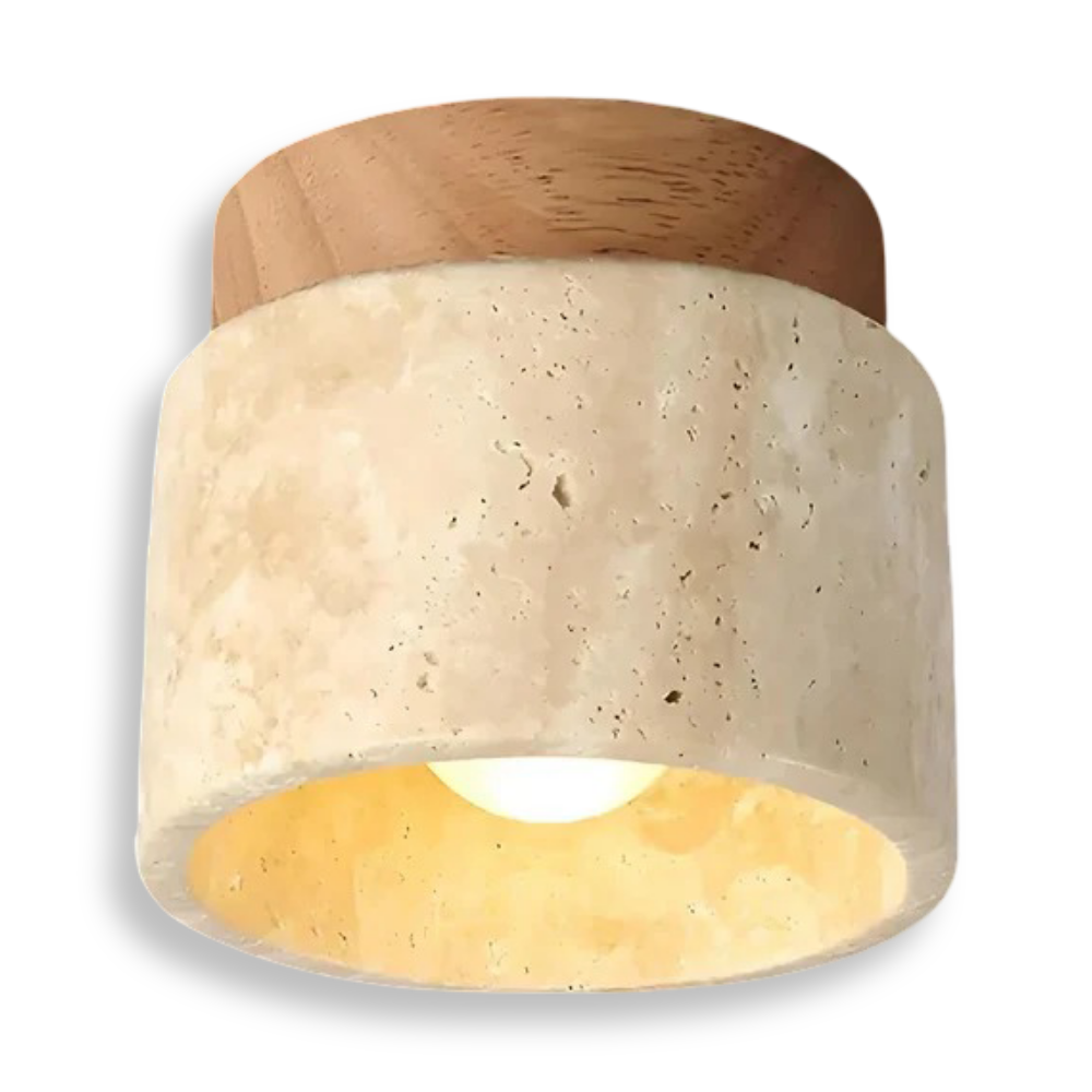 MarWood Taklampa - Travertin Taklampa - Infälld Spotlight